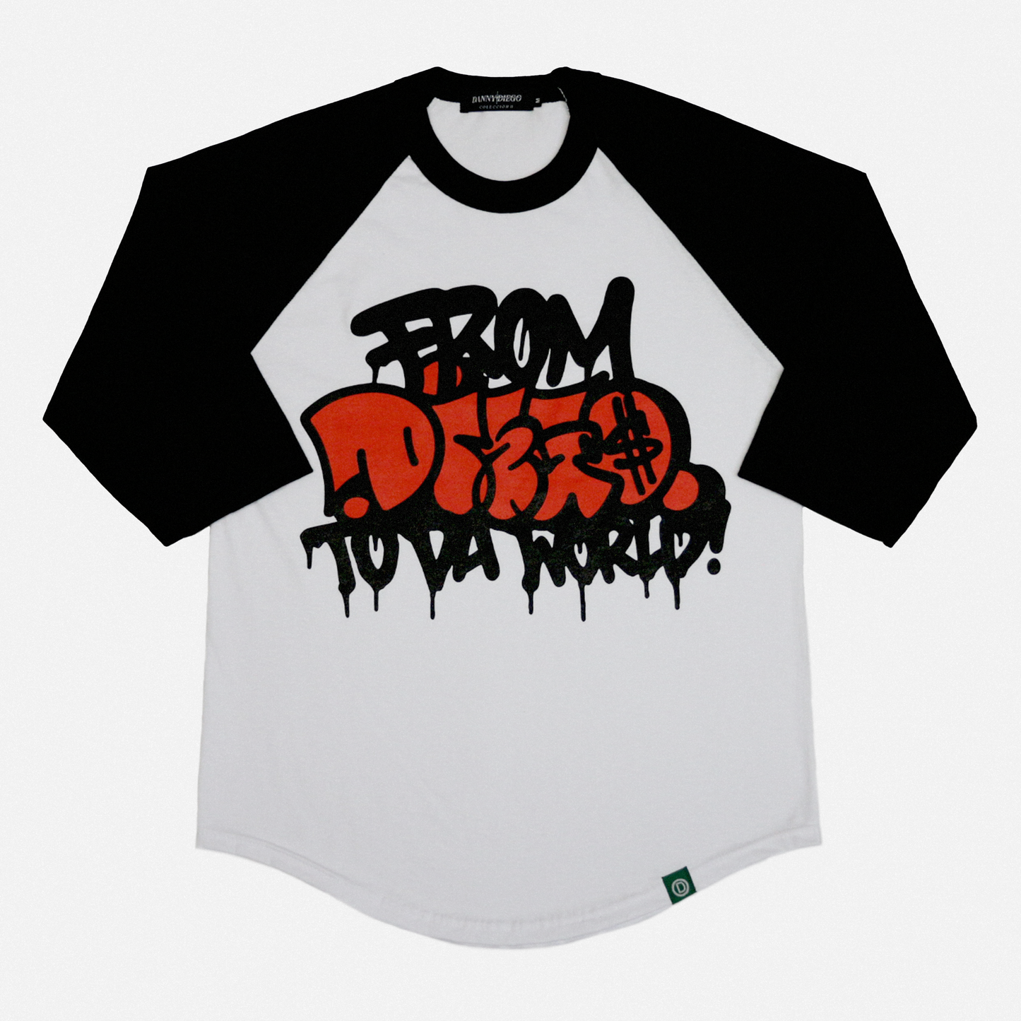 FROM DIEGO TO THE WORLD BASEBALL TEE BY DANNY DIEGO