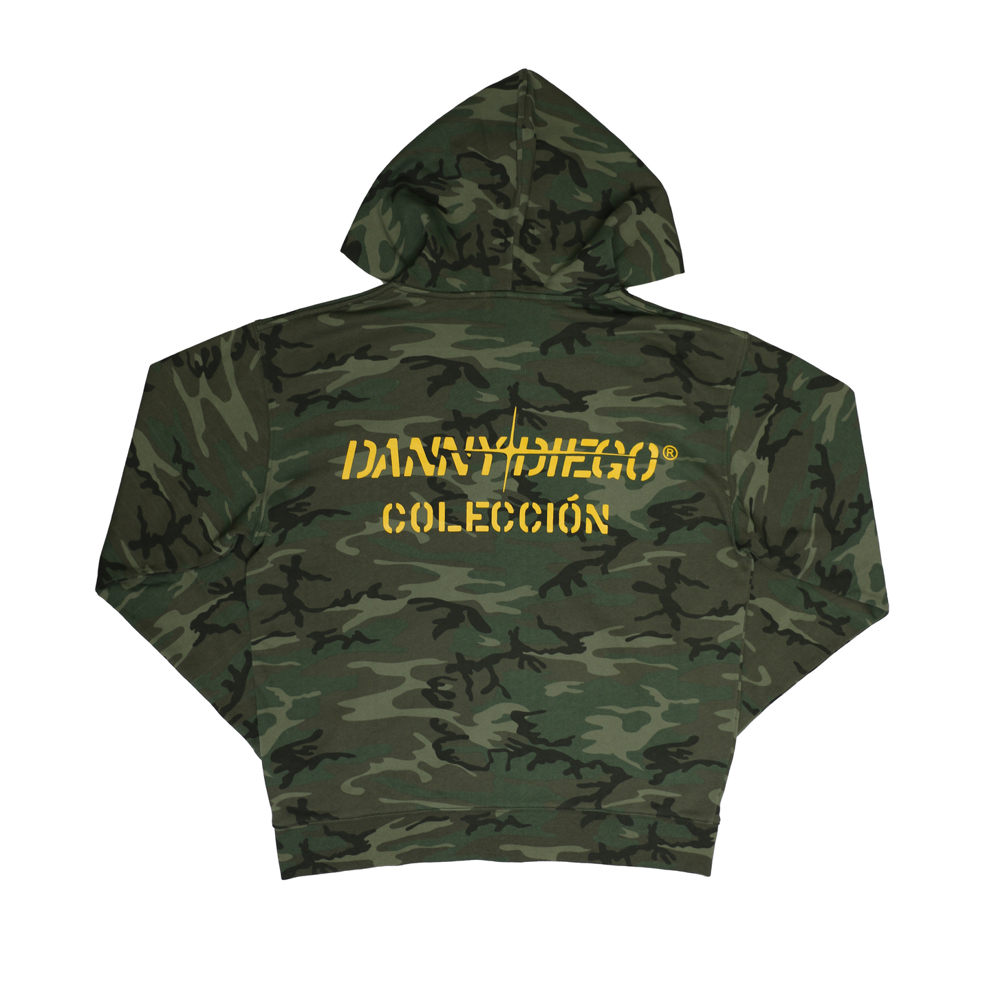 ISSUE NO.44 CAMO ZIP HOODIE BY DANNY DIEGO
